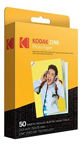 Cámara Instantánea  Papel Fotográfico Kodak Premium Zink De
