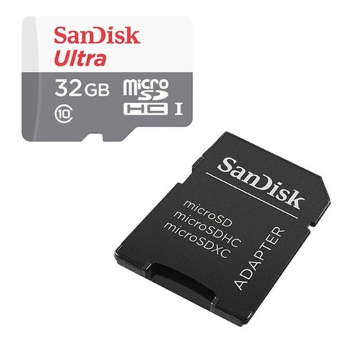 Memoria Micro Sd Sandisk 32gb Original C/adaptador
