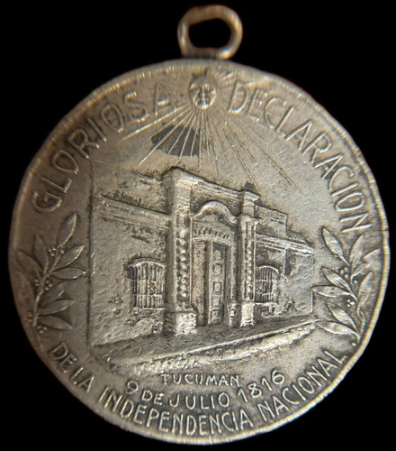 Medalla Buenos Aires. Centenario Independencia, 1916