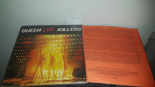 Lp Duplo Queen Live Killers 1979 Vinil Gatefold + Encartes (Usado)