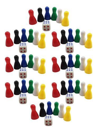 48 Piezas Coloridas Piezas De Plástico