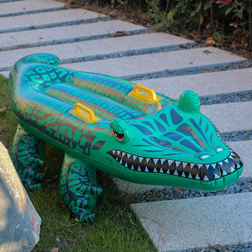 Flotador Inflable For Piscina De Cocodrilo Cocodrilo Inflab