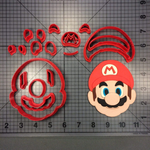 Cortantes Fondant Mario Bros!