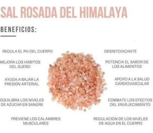 Sal Rosa Himalaya Pragna 1.9kg Cristales Himalayan Pink Salt