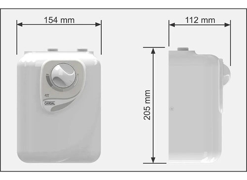 Aquecedor Água Elétrico 4t Aq-249/2 Alta Pressão Cardal