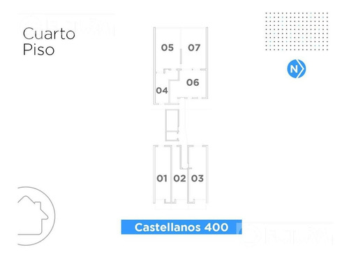 Imagen 16 de 20 de Departamento Duplex 1 Dormitorio En Venta - Castellanos 450 U06