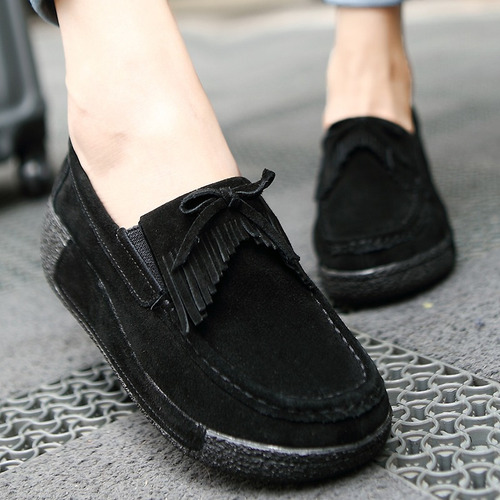Zapatos Planos Cómodos Y Ligeros Con Plataforma Elegante