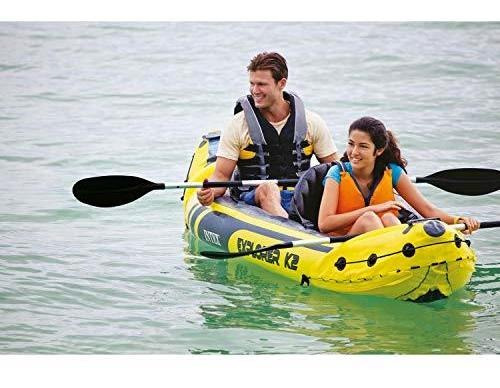 Intex Explorer K2 Amarillo 2 Personas Kayak Inflable Con Rem