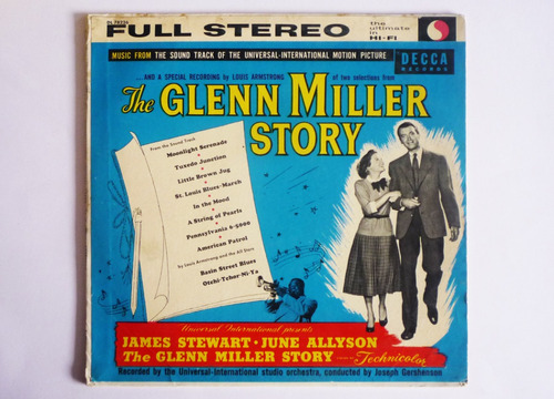 The Glenn Miller Story Sound Track Of The Motion Picture Lp 