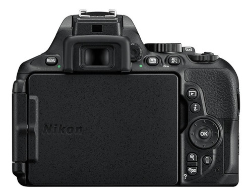Nikon Kit D5600 + lente 18-140mm VR DSLR color negro