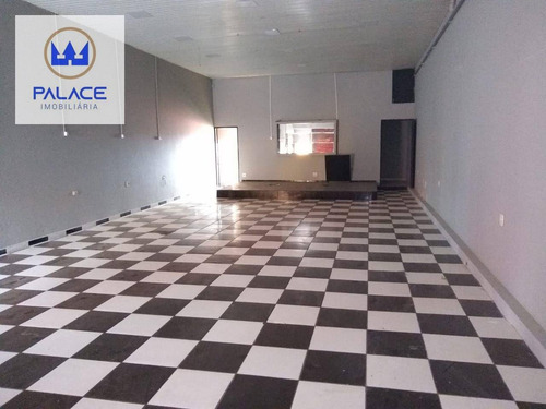 Imagem 2 de 7 de Salão Para Alugar, 150 M² Por R$ 2.500,00/mês - Piracicamirim - Piracicaba/sp - Sl0221