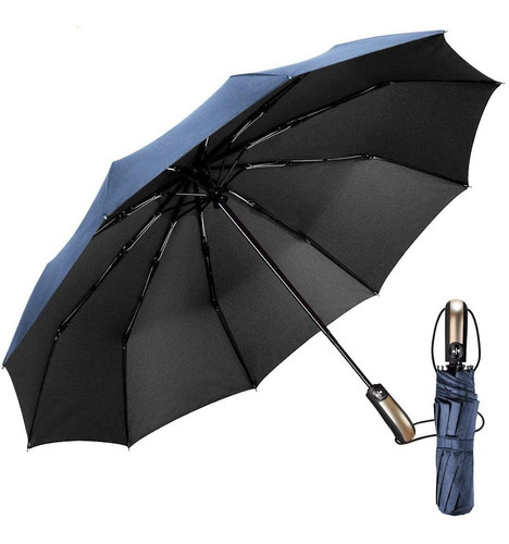 Paraguas Plegable Apertura Cierre Automático Anti Viento