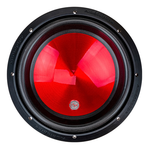 Subwoofer 12 Pulgadas 1600 Watts Audiopipe Eye Candy Rojo