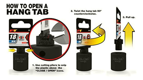 Performance Tool W30405 Llave De Tuerca De Bengala (3/4 X