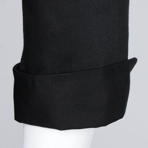 Chaqueta De Chefs Ropa De Cocinero Cocina Hotel 2xl Negro