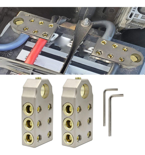 L Conector De Terminal De Batería De Audio De Coche De 6