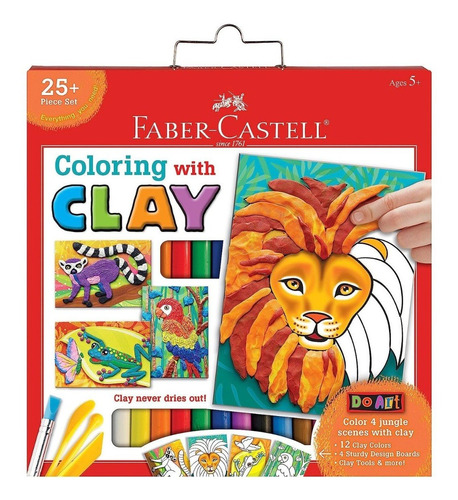 Kit Para Colorear Con Plastilina Faber Castell