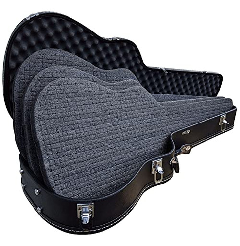 Funda Original Discreta Para Guitarra  Bolsa Rígida Acolcha