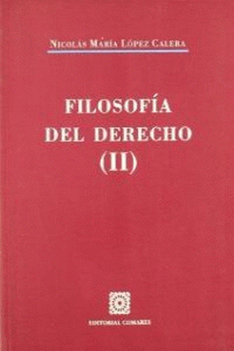 Filosofia Del Derecho Ii (libro Original)