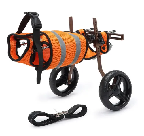 Silla De Ruedas Ajustable Para Perros Pet S Portátil De Alea