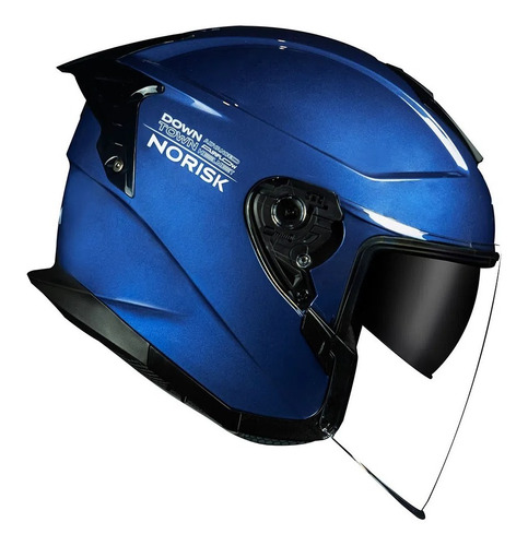 Capacete Norisk Downtown Monocolor Azul