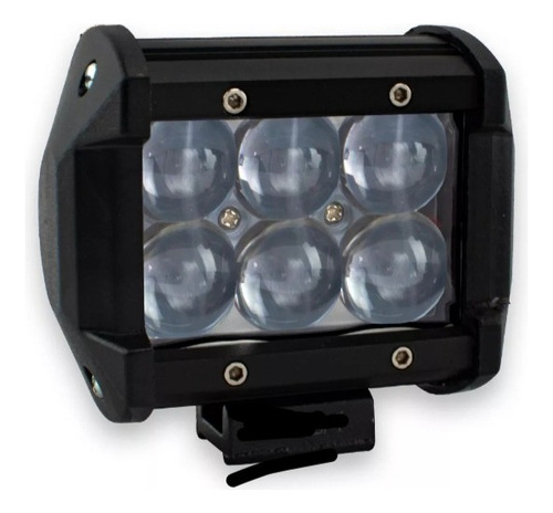 Par De Faros Dually Lupa 18w Luz Blanca