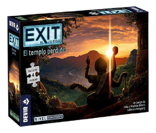 Libro - Exit Puzzle - El Templo Perdido (nivel Principiante