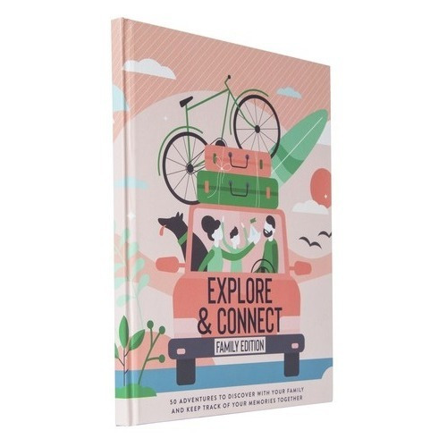 Libro  Explore & Connect With Family  Con Actividades