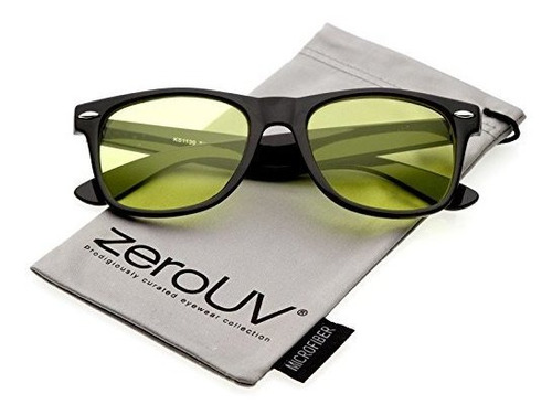 Imagen 2 de 5 de Zerouv - Azul El Bloqueo De 54 Mm De Conducción Gafas De Sol