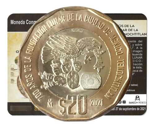 Imagen 9 de 10 de 4 Monedas En Blister Comemorativo 20 Pesos