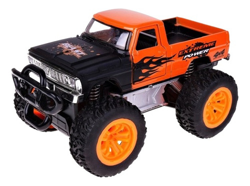 Ford 1970 Monster Al Chocar Se Abre Metal - N Infotech 1/24