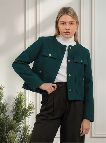 Campera Paño Rouge