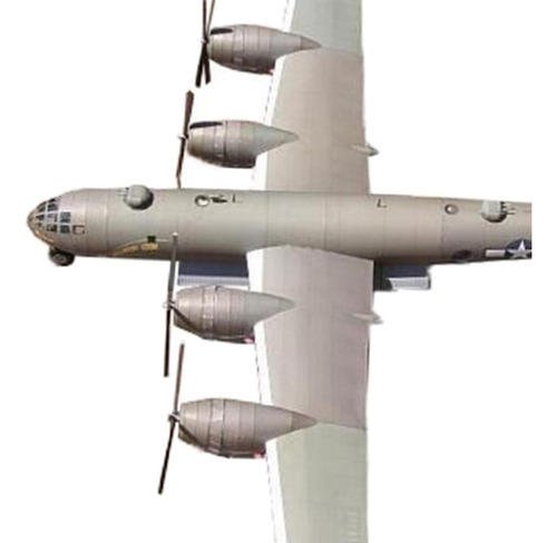 American B29 Avión De Modelo De Papel 1/48 Escala Hogar