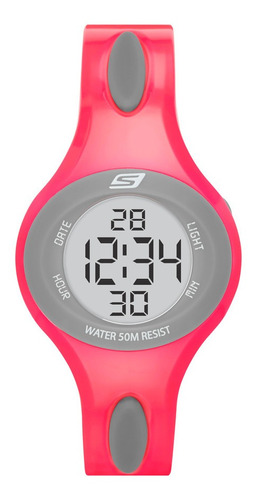 Reloj Skechers Correa Plastico Rosado