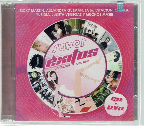 Super Exitos Lo Mejor Del Año Cd+dvd