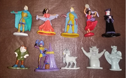 Figuras Del Jorobado De Notre Dame Y Esmeralda