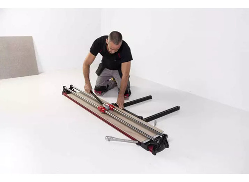Cortadora Porcelanato Rubi TZ 1550 Corte Profesional hasta 155cm y 21mm de Espesor Potencia de 1500kg Diseño Robusto y Plegable con Bolsa de Transporte