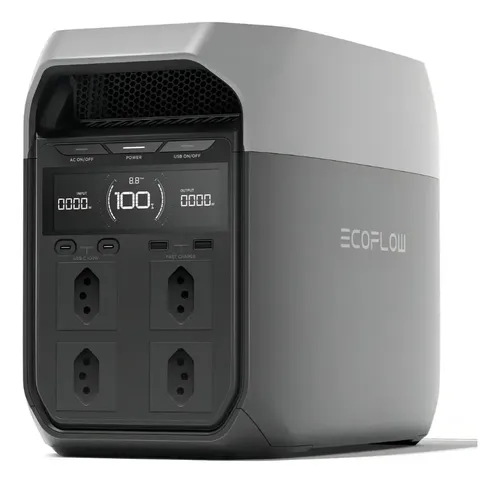Estação De Energia Portátil Ecoflow Delta 3 1800w 127v