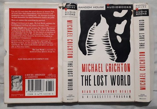 Audiolibro Jurassic Park The Lost World Cassettes Ingles (Usado)