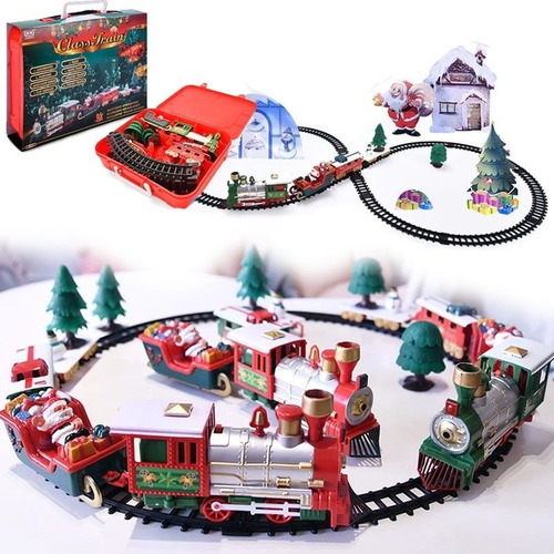 . .. Regalo De Decoración Navideña De Vagón De Tren