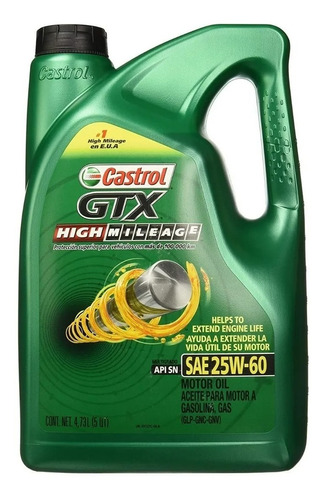 Castrol Gtx 25w60 X 3.78 Nafta - Tyt