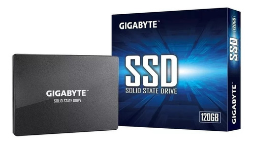 Disco sólido interno Gigabyte GP-GSTFS31120GNTD 120GB negro