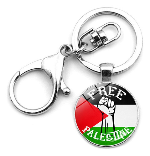 12 Peças De Chaveiro Com Bandeira Da Palestina Para Joias Fe