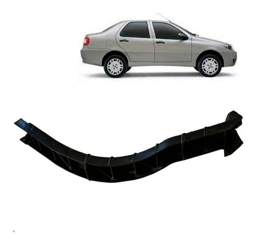 Mensula Parachoques Del. Derecha Para Fiat Siena 2004 2012