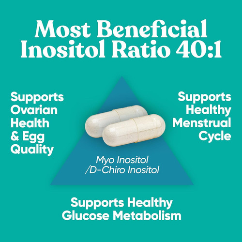Eu Natural Regulate Cycle Support Myo Dchiro Inositol 90 Cáp
