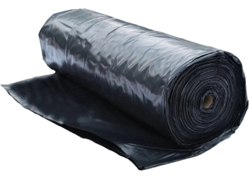 Hule Negro Para Construccion 6m X 14m Calibre 600 Grueso