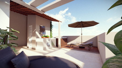 Imagem 1 de 26 de Cobertura Com Elevador, 03 Quartos, (01 Suíte) Espaço Gourmet, 02 Vagas Cobertas À Venda, 121 M² - Vila Curuçá - Santo André/sp - Co0693