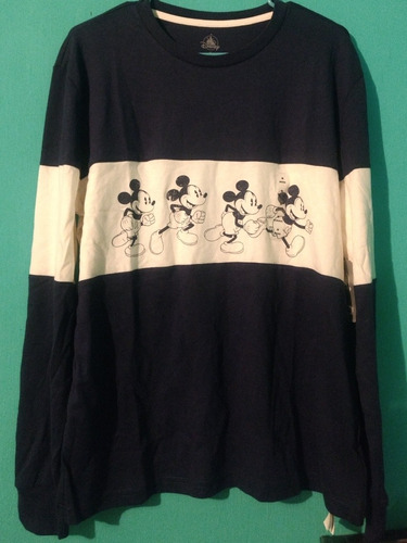 Playera Manga Larga Mickey Original Disney Store