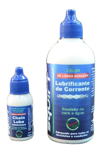 Imagem 1 de 8 de Óleo Lubrificante Corrente Squirt Cera Seco 120ml + Brinde