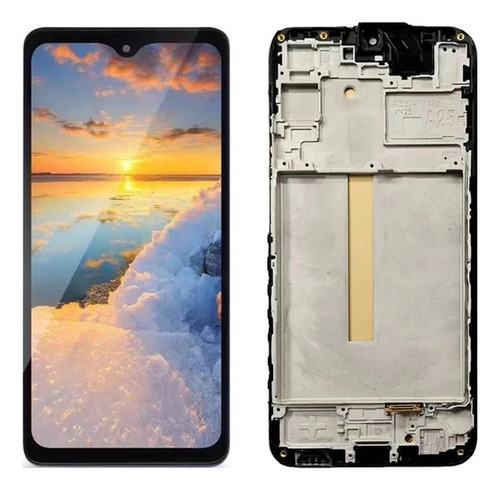 Tela Frontal Lcd Compativel A25 5g Com Aro Amoled